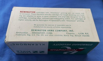 Vintage .22 LR AMMO FULL BRICK REMINGTON 500 RNDS. STANDARD VELOCITY - Image 4 of 4