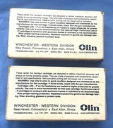 Vintage MATCH AMMO .38 S&W WESTERN 2 BOXES 100 ROUNDS - Image 4 of 6