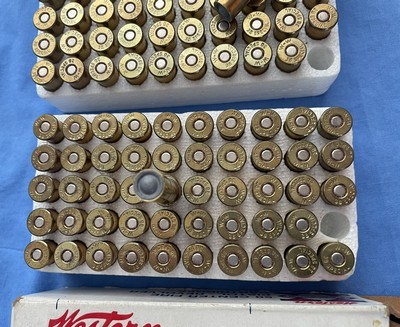 Vintage MATCH AMMO .38 S&W WESTERN 2 BOXES 100 ROUNDS - Image 6 of 6