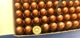 Vintage WINCHESTER AMMO GOVERMENT 1911 AUTO .45 NOS. FULL 50 RNDS. - Image 3 of 5