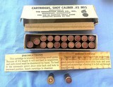 Vintage AMMO REMINGTON .45 SHOT MILITARY - Image 1 of 3
