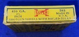 Vintage AMMO .410 SLUGS WESTERN SUPER X NICE BOX - Image 5 of 7