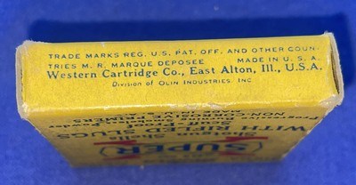 Vintage AMMO .410 SLUGS WESTERN SUPER X NICE BOX - Image 7 of 7