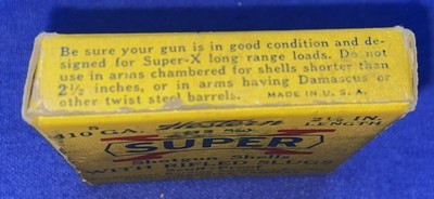 Vintage AMMO .410 SLUGS WESTERN SUPER X NICE BOX - Image 6 of 7