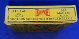 Vintage AMMO .410 SLUGS WESTERN SUPER X NICE BOX - Image 4 of 7