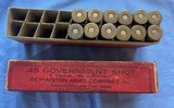 Antique AMMO BLACK POWDER REMINGTON UMC .45-70 SHOT 2 Pc BOX - Image 3 of 5