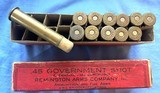 Antique AMMO BLACK POWDER REMINGTON UMC .45-70 SHOT 2 Pc BOX - Image 2 of 5