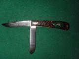 Camillus Wildlife Series Whitetail Deer Folding Trapper Knife New and Unsharpened - 2 of 3