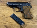 WALTHER PPK 7.65 MM VERY EARLY PRODUCTION COMMERCIAL RIG - 5 of 10