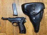 GERMAN WW2 WALTHER P38 AC41 RIG WITH MATCHING NUMBER MAGAZINE - 1 of 15