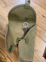 CANADIAN WW2 JOHN INGLIS BROWNING HI POWER RIG AND WOODEN HOLSTER/STOCK - 12 of 15