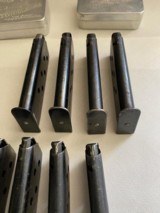 NINE WALTHER SS CONTRACT SERIAL NUMBERED PPK MAGAZINES + EXTRAS - 7 of 11