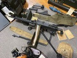 BEAUTIFUL M1919A1/A6 BROWNING SEMI AUTOMATIC BELT FED RIFLE. - 10 of 15