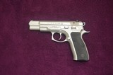 Custom CZ 75 Matt Stainless - 1 of 7