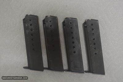 4 Walther P38 Mags used in good condition 9mm luger