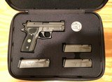 Sig Sauer P229 Legion .40 S&W, NEW, unfired, with three 10-round magazines, both cases, and Legion coin.DISCONTINUED model. - 1 of 11
