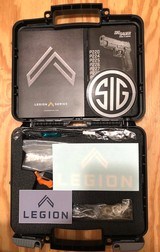 Sig Sauer P229 Legion .40 S&W, NEW, unfired, with three 10-round magazines, both cases, and Legion coin.DISCONTINUED model. - 10 of 11
