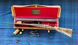 Trio of David McKay Brown 16g Side by Side Game Guns - 12 of 15