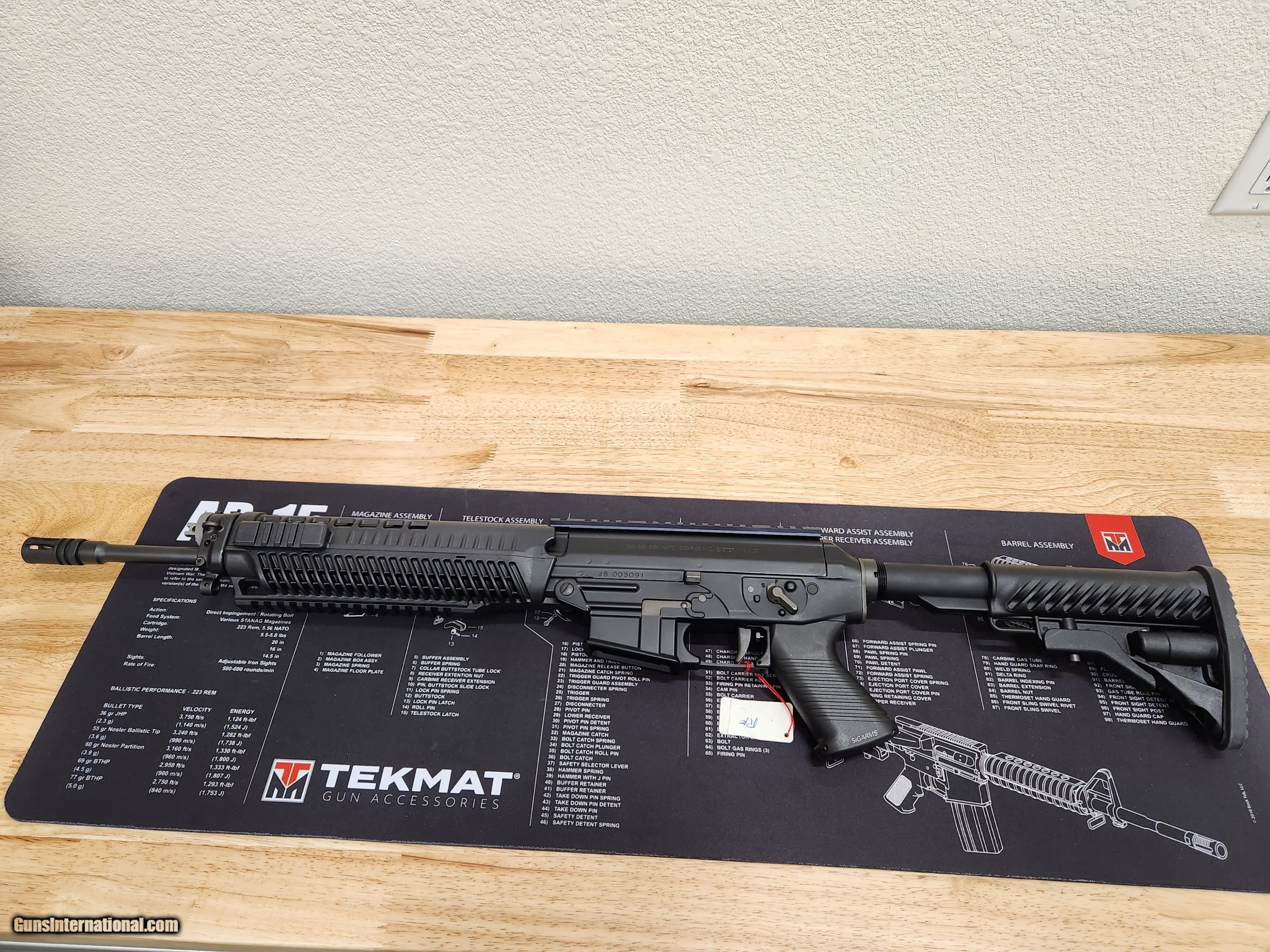 SIG 556 ER New In Box with Swiss Parts
