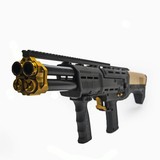 Standard Manufacturing - DP-12 Double Barrel Pump Shotgun - Two Tone Black/Gold *FACTORY DIRECT* *IMMEDIATE SHIPMENT* - 3 of 3