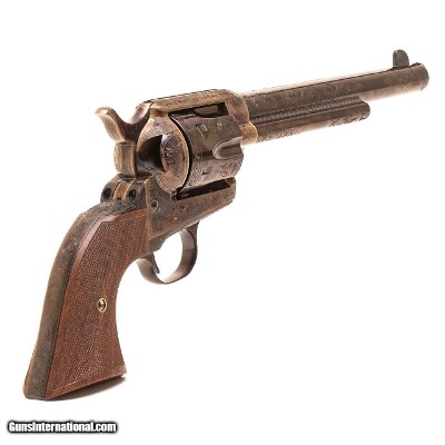 Standard Manufacturing Single Action Revolver C-Coverage Engraving .45 LC FACTORY DIRECT - Image 3 of 4