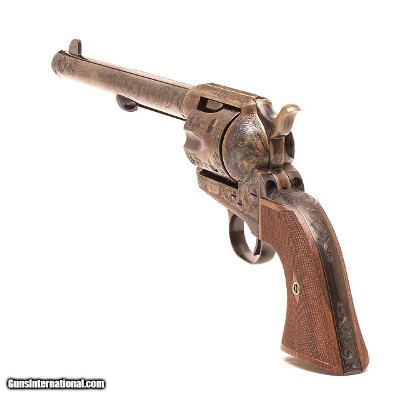 Standard Manufacturing Single Action Revolver C-Coverage Engraving .45 LC FACTORY DIRECT - Image 4 of 4