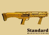 Standard Manufacturing - DP-12 Double Barrel Pump Shotgun - Gold FACTORY DIRECT IMMEDIATE SHIPMENT MAKE OFFER - 1 of 13