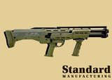 Standard Manufacturing - DP-12 Double Barrel Pump Shotgun - Green FACTORY DIRECT IMMEDIATE SHIPMENT MAKE OFFER - 1 of 6