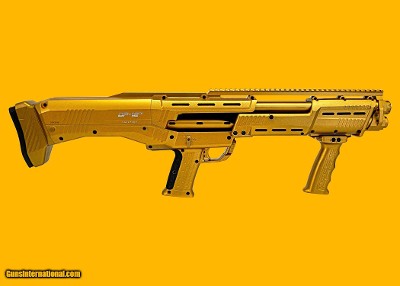 Standard Manufacturing - DP-12 Double Barrel Pump Shotgun - Gold FACTORY DIRECT IMMEDIATE SHIPMENT MAKE OFFER