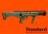 Standard Manufacturing
DP 12 Double Barrel Pump Shotgun
Green FACTORY DIRECT IMMEDIATE SHIPMENT MAKE OFFER