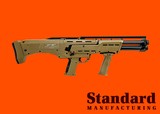 Standard Manufacturing - DP-12 Double Barrel Pump Shotgun - Flat Dark Earth FACTORY DIRECT IMMEDIATE SHIPMENT MAKE OFFER - 1 of 6