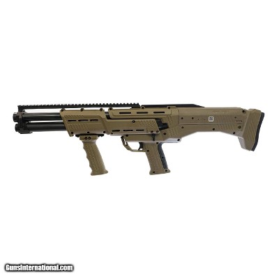 Standard Manufacturing - DP-12 Generation II Double Barrel Pump Shotgun - Flat Dark Earth FACTORY DIRECT IMMEDIATE SHIPMENT