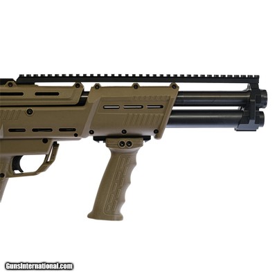 Standard Manufacturing - DP-12 Generation II Double Barrel Pump Shotgun - Flat Dark Earth FACTORY DIRECT IMMEDIATE SHIPMENT - Image 3 of 8
