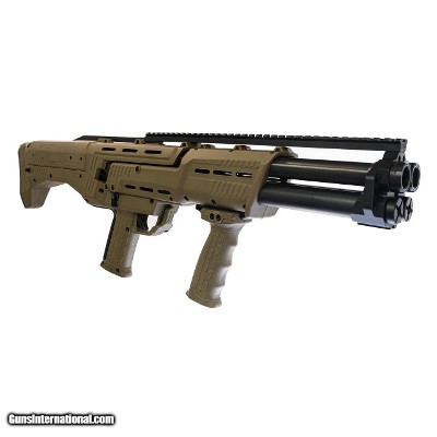 Standard Manufacturing - DP-12 Gen II Double Barrel Pump Shotgun - Flat Dark Earth FACTORY DIRECT IMMEDIATE SHIPMENT - Image 4 of 8