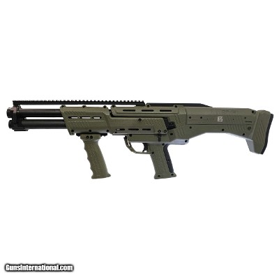 Standard Manufacturing - DP-12 Generation II Double Barrel Pump Shotgun - OD Green FACTORY DIRECT IMMEDIATE SHIPMENT - Image 5 of 8