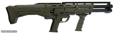 Standard Manufacturing - DP-12 Gen II Double Barrel Pump Shotgun - OD Green FACTORY DIRECT IMMEDIATE SHIPMENT