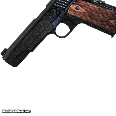 Standard Manufacturing 1911 Blued Engraved #1 FACTORY DIRECT - Image 6 of 7