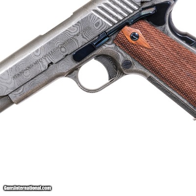 Standard Manufacturing 1911 Full Damascus Steel .45 ACP FACTORY DIRECT - Image 5 of 8