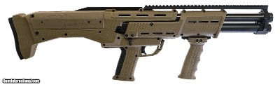 Standard Manufacturing - DP-12 Gen II Double Barrel Pump Shotgun - Flat Dark Earth FACTORY DIRECT IMMEDIATE SHIPMENT