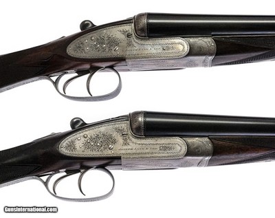 Joseph Lang & Son - Matched Pair SLE, SxS, 12ga. 28