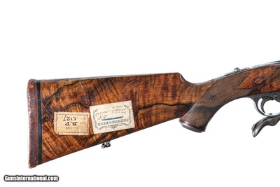 Thomas Bland & Sons  - Single Shot Rifle, Made for King Alfonso XII, .360. 24