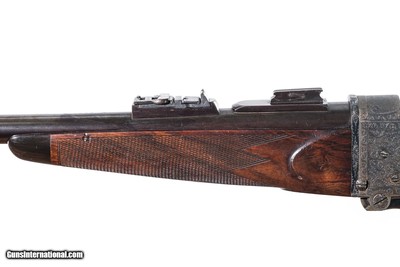 Thomas Bland & Sons  - Single Shot Rifle, Made for King Alfonso XII, .360. 24