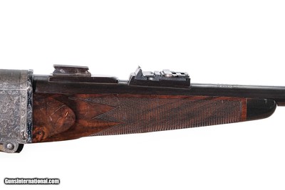 Thomas Bland & Sons  - Single Shot Rifle, Made for King Alfonso XII, .360. 24
