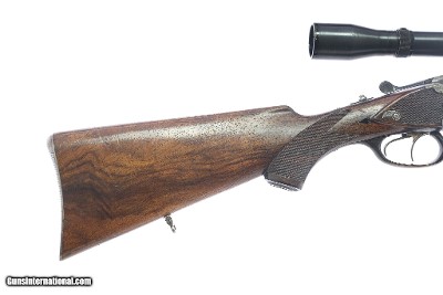 RWK Kessler - Drilling Rifle, 16ga/16ga/7.8x57. 26 3/4