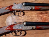 Boss & Co - SxS, Matched Pair, Rose & Scroll by Sumner, 12ga. 29