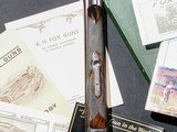 A.H. Fox - XE Grade, SxS, 20ga. 28