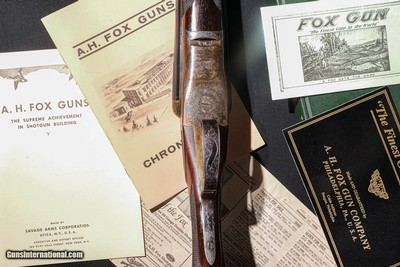 A.H. Fox - CE Grade, SxS, 12ga. 30