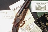 A.H. Fox - CE Grade, SxS, 12ga. 30
