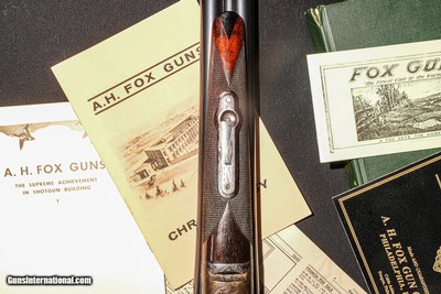 A.H. Fox - CE Grade, SxS, 12ga. 30