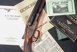 A.H. Fox - CE Grade, SxS, 12ga. 28